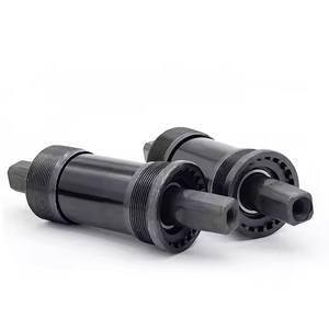 Boîtier <span class=keywords><strong>de</strong></span> <span class=keywords><strong>pédalier</strong></span> en acier au carbone à trou <span class=keywords><strong>carré</strong></span> <span class=keywords><strong>de</strong></span> 110,5/113/116/118/120/122,5/124,5/127,5 mm pour VTT avec roulement et manivelle - Product Image 4