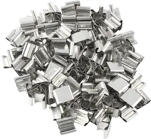 Base de mèche à profil bas, facile à utiliser, Base métallique pour la fabrication de bougies - Product Image 1