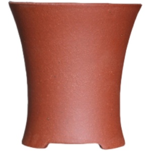 Maceta de Flores Miniatura Zisha con Diseño de Cintura Elegante, Bonsái de Escritorio Estilo Chino Hecho en Mi Tao Township Navy - Product Image 5
