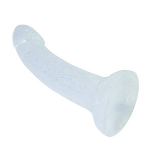Die Fabrik Produziert Halbtransparente Gelee-Glitzer Glänzende Silikon-Dildos - Product Image 6