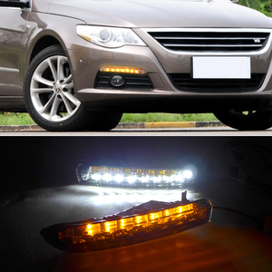 Đèn LED Chạy Ban Ngày Cho Xe Hơi Volkswagen Passat <span class=keywords><strong>CC</strong></span> 2009 2010 2011 2012 Đèn Sương Mù 12V Có Đèn Báo Rẽ - Product Image 1