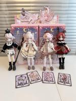 Nouvelle série authentique Lunar Love : Boîte mystère BJD, ensemble de poupées figurines articulées, adorable BJD 12 points, boîte mystère Bonnie, cadeaux de collection