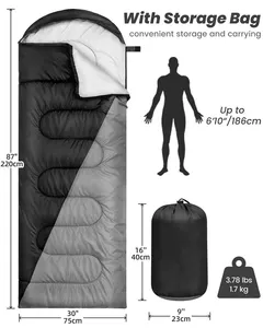 Diskon besar tas tidur atas anak-anak mendaki dan Kantung tidur liner katun dalam ruangan & luar ruangan Kantung tidur mesin pemotong
