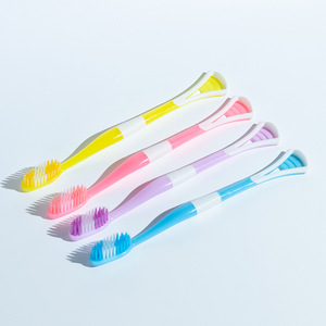 Soft Bristle Toothbrushes 8 Pack Adult Manual High Quality Macaron Theme - Product Image 3