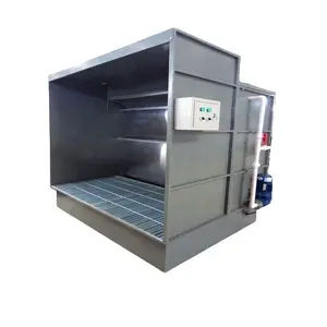 High Quality Pump Paint Coating Water Wash Spray Booth
