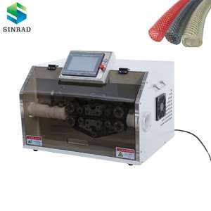 SR-B60K Pneumatic <b>Tubing</b> Cutter | High-Speed Automatic Machine for <b>Silicone</b> & Rubber Hoses - Product Image 1