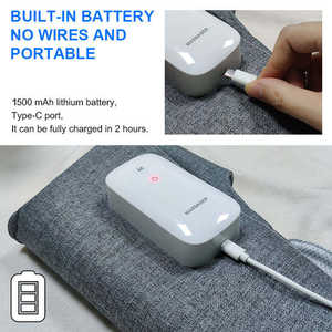 <b>Leg</b> Massager Heated Air Compression <b>Foot</b> Massage Calf Circulation Muscles <b>Relax</b> - Product Image 2