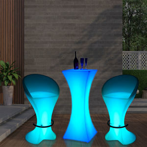 Table <span class=keywords><strong>haute</strong></span> de fête à LED, différentes couleurs RVB changeantes, support de boisson, table <span class=keywords><strong>haute</strong></span> pour événement - Product Image 3
