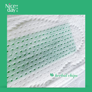 Niceday冷薄荷草本卫生巾供应商天然草本排毒清爽芦荟内裤衬垫 - Product Image 6