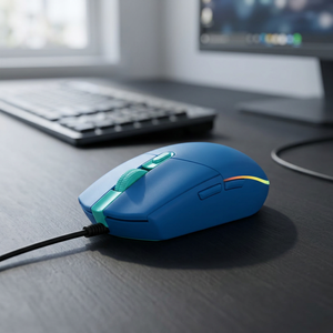 โลจิเทค G102 เมาส์อีสปอร์ตแบบมีสายรุ่นที่สอง ปุ่มตั้งโปรแกรมได้ ตัวเลือกหลายสี - Product Image 5