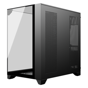 علبة كمبيوتر ESGAMING عالية الجودة بثلاثة جوانب زجاجية، هيكل SPCC لـ <span class=keywords><strong>ATX</strong></span> و Micro <span class=keywords><strong>ATX</strong></span> و ITX، علب وأبراج كمبيوتر للألعاب - Product Image 2
