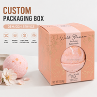 Scatola di Cartone Pieghevole Personalizzata con Finestra Fustellata per Confezioni di Sapone, Candele, Cosmetici e Prodotti Regalo