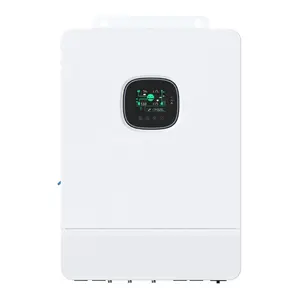 Inverter tenaga surya, 48V DC tegangan ganda 240V 120 volt 8KW 10KW Hybrid Split fase Solar Inverter AS dengan MPPT 180A ganda pengontrol pengisi daya matahari