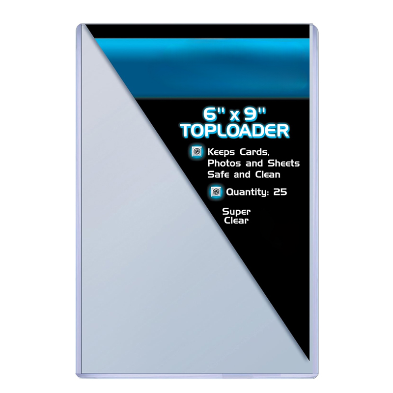 jumbo card sleeve and top loader Sleeves (40pk Jumbo Sleeves - Large while the crystal Penny Sleeve and Top Loader
