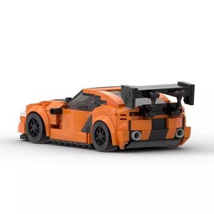 Kit de construction de modèles de voitures Moc Diy <span class=keywords><strong>Puzzle</strong></span> Assembly Building Block Car Model Set Racing Classic Old Car SUV Model - Product Image 4