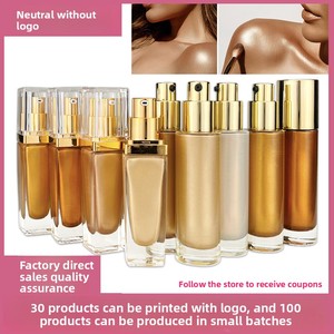 <span class=keywords><strong>Iluminador</strong></span> Líquido Unisex Sin Logotipo, Loción Iluminadora para Rostro y Cuerpo, Aceite <span class=keywords><strong>Iluminador</strong></span> Sexy Listo para la Playa - Product Image 2