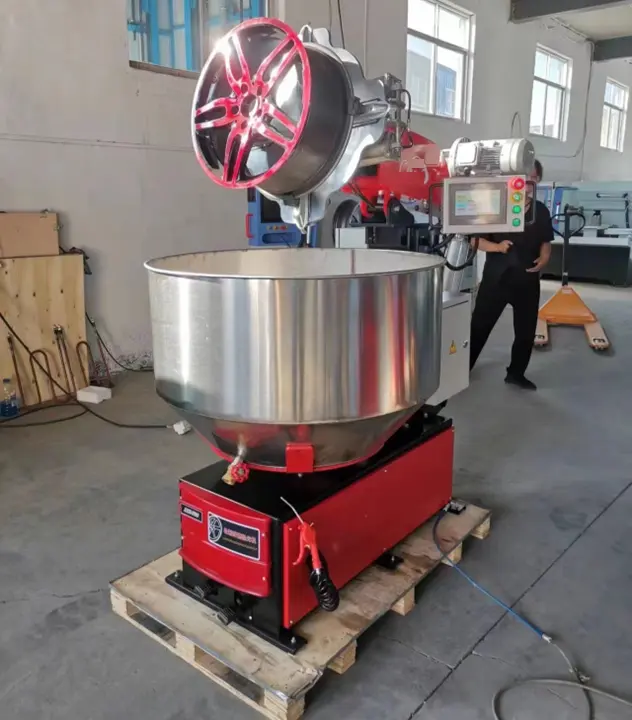 Hot selling Auto Wheel Rim polishing machine Hub tire polishing machine Alloy rim lathe machine