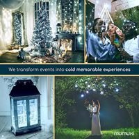 Ballons LED Bobo transparents avec guirlande lumineuse pour fêtes, anniversaires, mariages, Quinceañera – Blanc froid