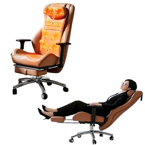 Silla de Masaje <span class=keywords><strong>para</strong></span> Oficina, de Alta Gama, Cómoda, de Cuero PU, Plegable, <span class=keywords><strong>para</strong></span> Masaje de Cuello, Espalda <span class=keywords><strong>y</strong></span> Glúteos, Estilo Tailandés - Product Image 1
