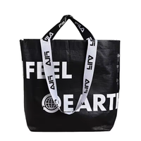 Ouye Rpet laminé Non tissé sac étanche écologique personnalisé impression logo réutilisable épicerie pliant sac à provisions