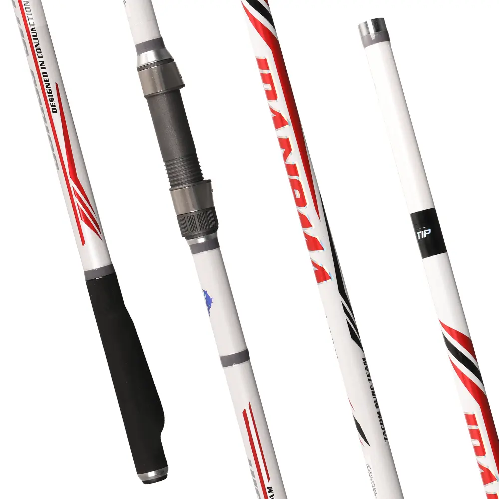 HONOREAL IPANEMA double tips solid 3 piece surf fishing rods carbon