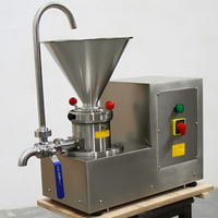 Moulin colloïdal commercial 2,2 kW pour la fabrication de beurre de cacahuète, machine à broyer la pâte de sésame, processeur alimentaire pour sauce chili 50-700 kg/h