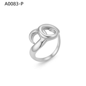 เอมี่ เอมี่ แฟชั่นริง A0083 สแตนเลสทรงเรขาคณิตทันสมัยสำหรับผู้หญิงสวมใส่ทุกวันเครื่องประดับของขวัญ - Product Image 3