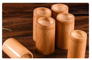 Set Bekam Terapi Tradisional, Peralatan Bekam Badan Cangkir Karbonisasi Suhu Tinggi Bambu Hisap Kuat 12 Buah - Product Image 4