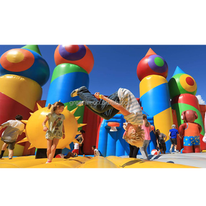 <span class=keywords><strong>Grand</strong></span> château gonflable coloré pour enfants, <span class=keywords><strong>jeux</strong></span> <span class=keywords><strong>de</strong></span> parc d'attractions pour enfants - Product Image 3