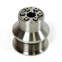 Polea de Supercargador de Acero Inoxidable de 70 mm Mecanizada por CNC para Motor Mercedes-Benz M111, Polea de Alto Rendimiento - Modelo XBM