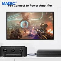 OEM kabel serat optik Digital, 1M 2M 3M kabel Toslink serat optik pria KE Pria kabel Audio optik Toslink untuk Bar suara TV PS4