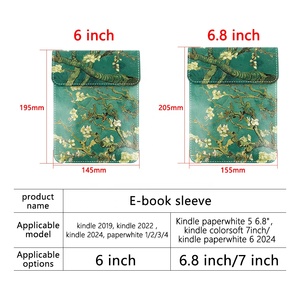Tùy Chỉnh Thiết Kế <span class=keywords><strong>Pouch</strong></span> Phổ Quát Cho Kindle Bảo Vệ Trường Hợp Paperwhite 2024 Colorsoft Chữ Ký 11 12 10 Tay Áo Túi - Product Image 4