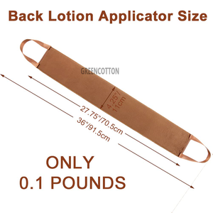 Minyak Rias Logo Kustom untuk Strip Punggung Berjemur dengan Spons untuk SPA Berjemur - Product Image 2