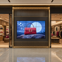 Écran LED intérieur 4K HD sans soudure, panneaux 500x500mm, affichage vidéo mural pour aéroport, centre commercial, exposition, scène