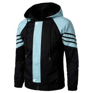 Nouvelle veste bomber d'hiver décontractée pour homme, en Cordura, grande taille, imperméable, coupe-vent, respirante, avec fermeture éclair, effet délavé - Product Image 1