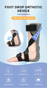 Orthèse pour <span class=keywords><strong>pied</strong></span> tombant avec rembourrage doux, conception durable pour un soutien efficace en physiothérapie - Product Image 5