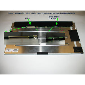 Pantalla LCD Industrial Sharp LQ156M1LG21 de 15.6 Pulgadas FHD 1920×1080 600cd/m² LVDS de Alto Brillo - Product Image 2