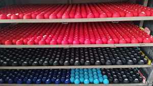 Bola Pijat Yoga Fascial 5CM untuk Kaki, Punggung, Relaksasi Otot, Latihan Kebugaran, Perawatan Kulit, Bola Pijat Mini Lacrosse - Product Image 5