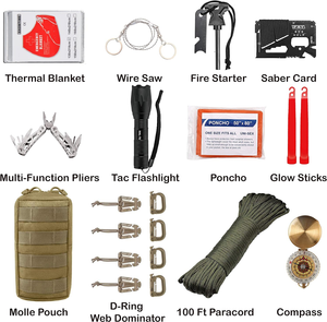 Sac à dos tactique 42L sac d'assaut sac à dos Kit de survie pour hommes avec vessie d'hydratation sac Molle Bugout pour Camping randonnée - Product Image 6