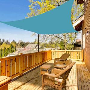 שמש מלבני גוונים של פטיו חיצוני, 6.5x6.5ft שמש צל מגן חתוך מגן שמש - Product Image 3