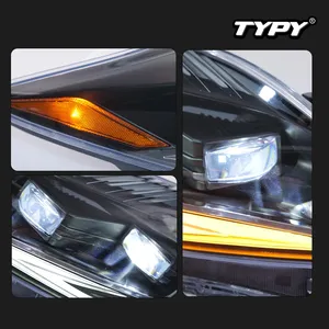 Kit de modernisation des phares pour Toyota Prius 2012-2015, modifié avec des feux de jour dynamiques (DRL) et des clignotants LED, accessoires auto. - Product Image 5