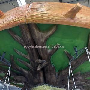 अनुकूलन एनिमैटोनिक ट्री के आकार के मनोरंजन पार्क की सवारी बच्चों के लिए उच्च क्षमता वाले शॉपिंग मॉल घर का उपयोग - Product Image 5