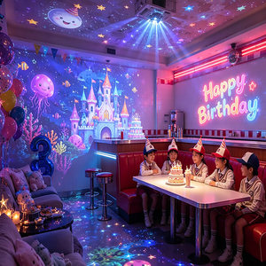 Holographic 3D Immersive <b>Projector</b> for Fairytale Wedding Projection and Interactive Birthday Party Theme Experience - Product Image 1