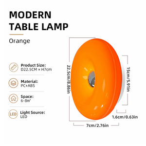 <span class=keywords><strong>Lampade</strong></span> da Tavolo Nordic Donut Moderne e Semplici con Controllo Touch LED <span class=keywords><strong>per</strong></span> <span class=keywords><strong>Soggiorno</strong></span>, Camera da Letto, Sala da Pranzo, Arredamento Casa - Product Image 6
