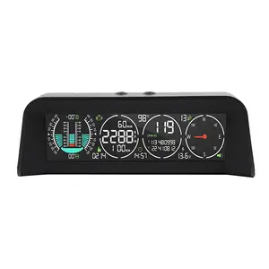 Alarma de velocidad de inclinación OBD para parabrisas de coche, velocímetro HUD con pantalla frontal, OEM M80, OBD, TPMS