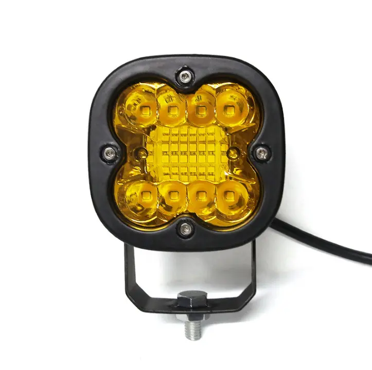 ไฟสปอร์ตไลท์ Led ติดกันชน12V 24V,ไฟทำงานไฟ Led ลำแสงยานพาหนะออฟโร้ด63W สินค้าโรงงาน