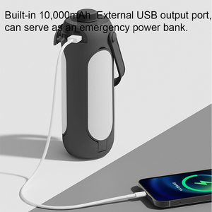 Lampe de camping LED rechargeable pour l'extérieur avec <span class=keywords><strong>batterie</strong></span> <span class=keywords><strong>externe</strong></span>, lumière stroboscopique SOS et lanterne pour le camping, la randonnée et les situations d'urgence - Product Image 3