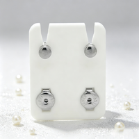 316 Chirurgischer Edelstahl, allergiefrei, steril, Ohrstecker für Ohrlochstechpistole, Ohrschmuck