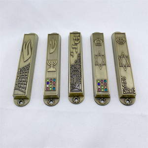 Judaica Mezuzah Israël Hanoukah Cadeau Mezuzah Jewish Door <span class=keywords><strong>Mezuza</strong></span> - Product Image 3