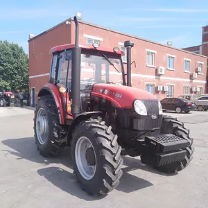 YTO çin tarım ekipmanları yeni çiftlik traktörü fiyat 100HP 120HP 140HP 160HP 180HP çiftlik traktörü kapalı kabin ile